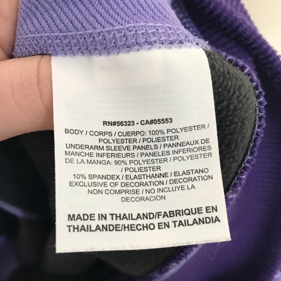 Nike Therma-Fit Purple Zip Up Hooded Sweatshirt - Picture 7 of 11